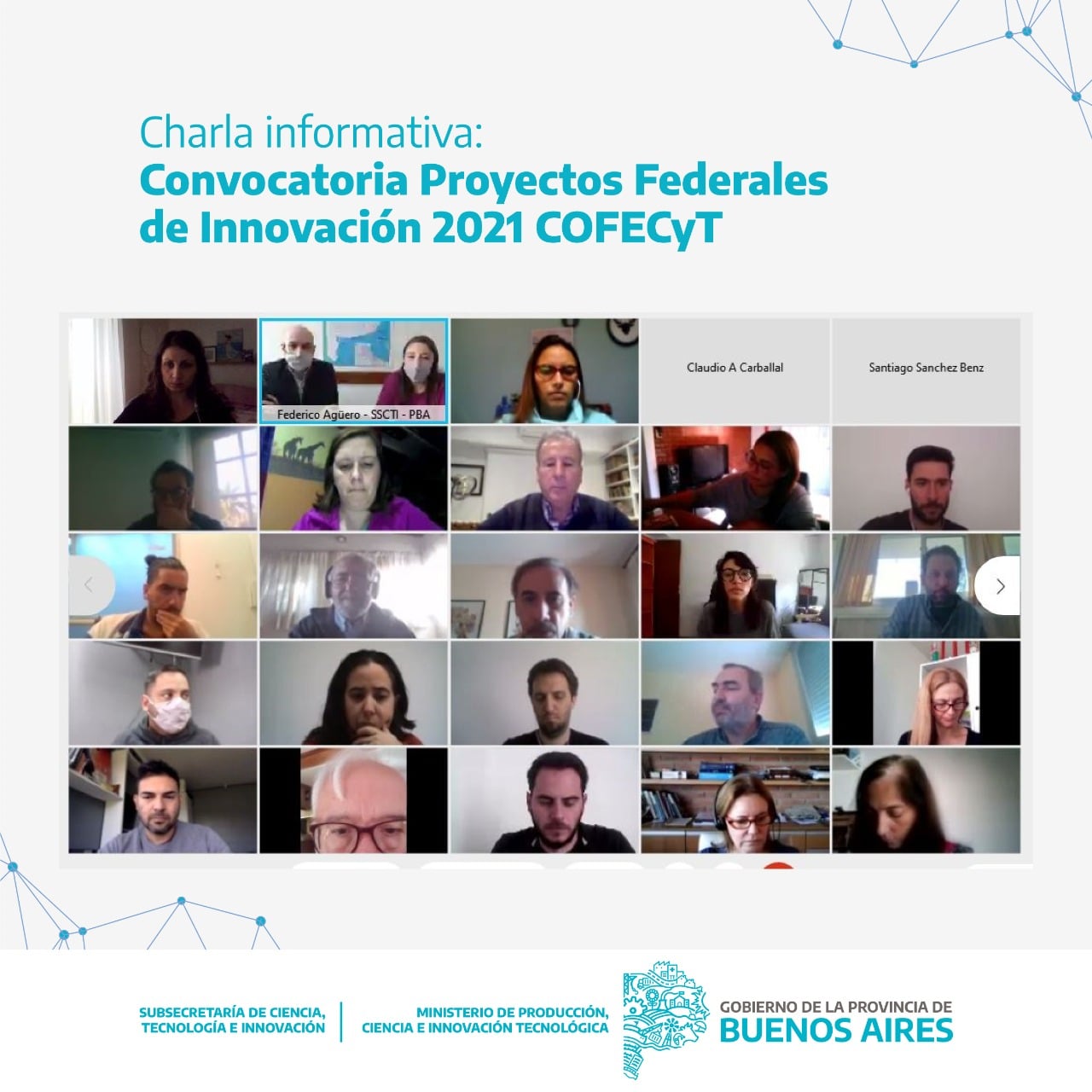 En este momento estás viendo Abrió la convocatoria COFECYT para Proyectos Federales de Innovación 2021<p class = "resumen">La Subsecretaría de Ciencia, Tecnología e Innovación de la provincia de Buenos Aires dio a
conocer el procedimiento para presentarse a la convocatoria. Se busca federalizar la
ciencia y la tecnología, acortar asimetrías en el acceso al conocimiento y promover una
cultura innovadora territorial e inclusiva.</p>