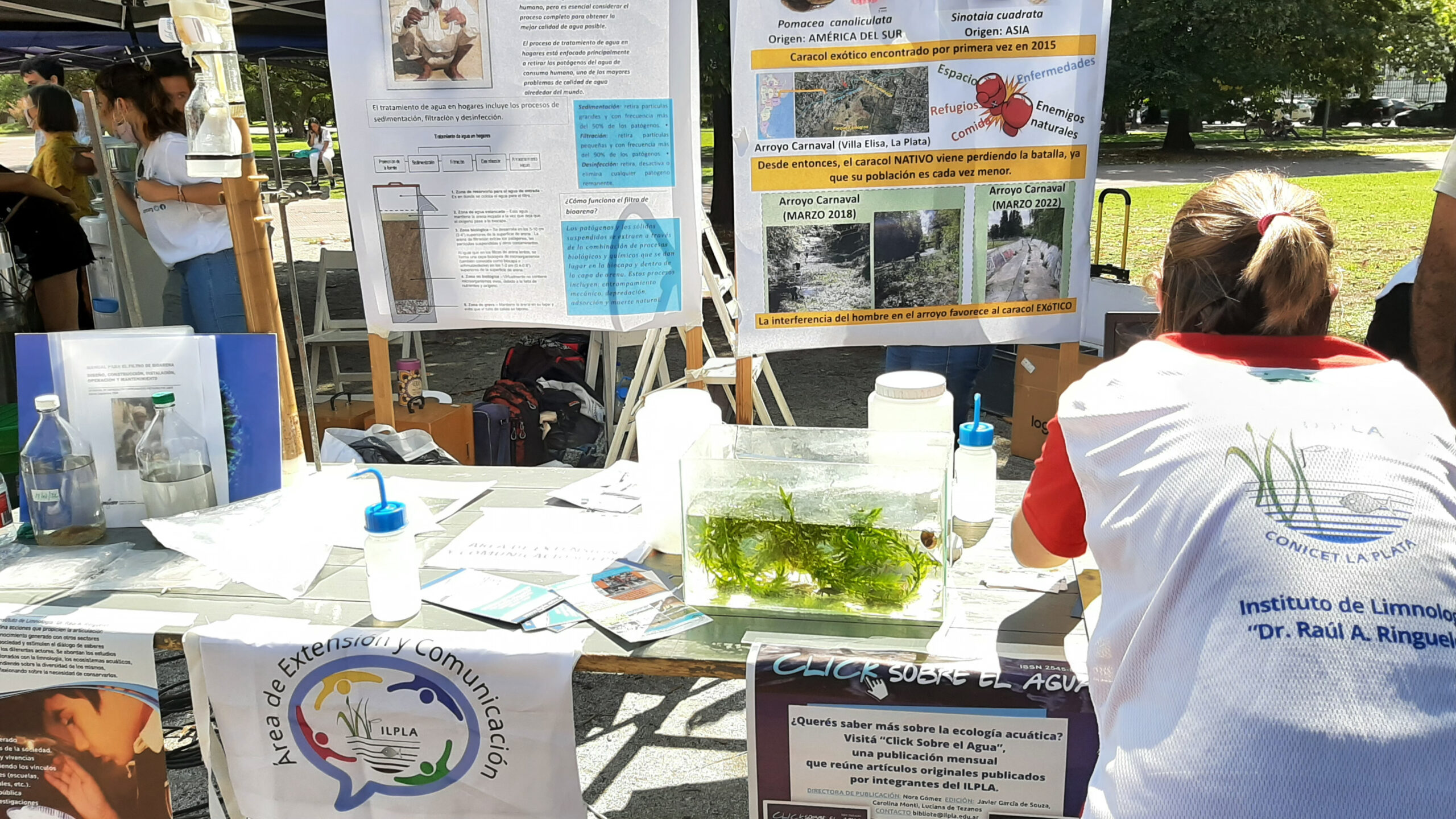 En este momento estás viendo Se realizó la Tercera Feria del Agua en La Plata<p class = "resumen">Hubo muestras interactivas, radio abierta e intervenciones artísticas dirigidas al público en general.</p>